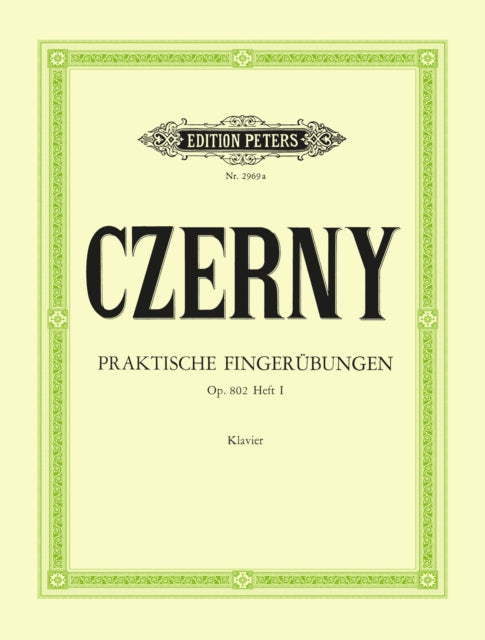 Book cover of: Practical Finger Exercises Op.802 Vol.1