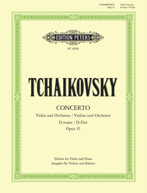 Book cover of: Concerto in D Op.35