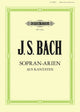 Book cover of: 15 Soprano Arias from Cantatas