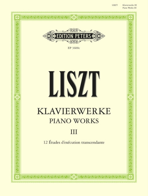 Book cover of: Piano Works Vol.3