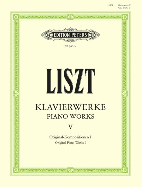 Book cover of: Piano Works Vol.5