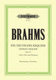 Book cover of: German Requiem Op. 45 (Vocal Score). By: Johannes Brahms