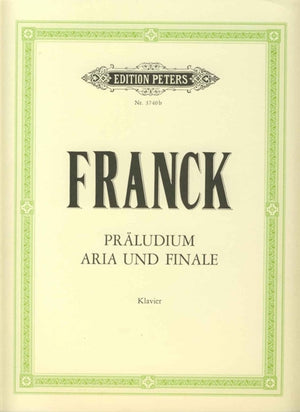 Prelude, Aria & Finale Op.23