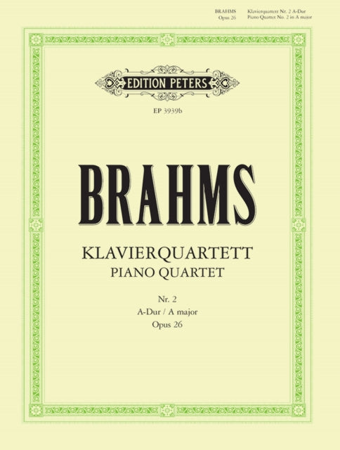Book cover of: Piano Quartet in A Op.26