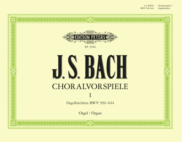 Book cover of: Organ Works Based on Chorales Vol.1