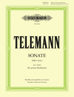 Sonata in C form 'Getreuen Musikmeister'