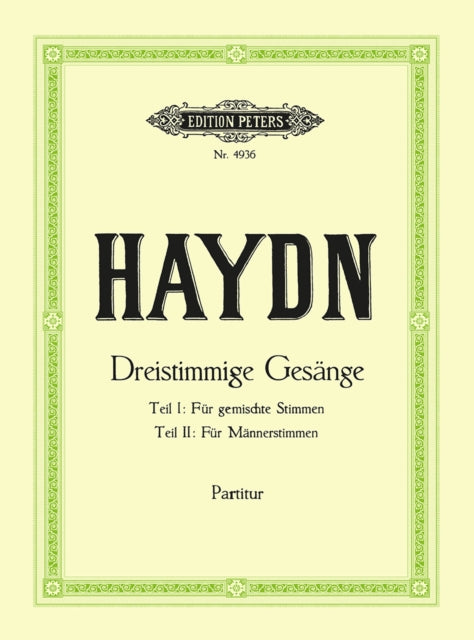 Book cover of: 3-part Songs