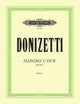 Book cover of: Allegro in C