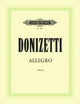 Book cover of: Allegro in F
