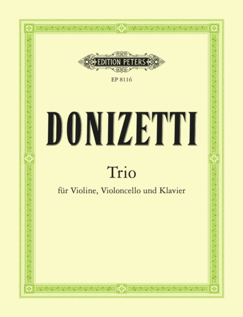 Book cover of: Trio in E flat