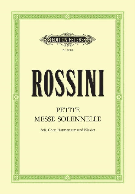 Petite Messe Solennelle (Vocal Score)