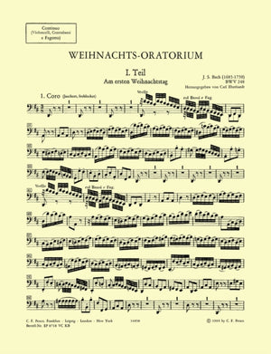 Christmas Oratorio BWV 248 (Cello/Bass Part)