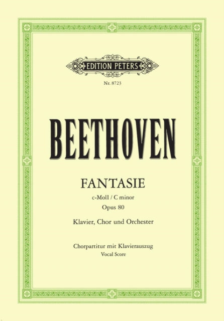 Book cover of: Fantasia in C minor Op. 80 Choral Fantasy
