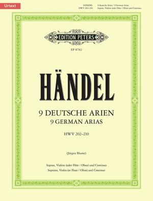 9 German Arias HWV 202-210
