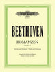 Book cover of: Romances for Violin and Orchestra (Edition for Violin and Piano)