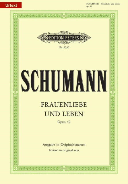 Book cover of: Frauenliebe und Leben Op.42