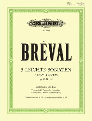 3 Easy Sonatas Op.40 Nos.1-3