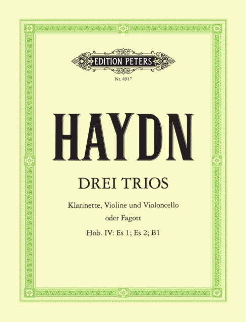 Book cover of: Clarinet Trios