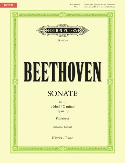 Book cover of: Sonata in C minor Op. 13 "Pathetique"