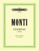Book cover of: Czardas (for Violin and Piano)