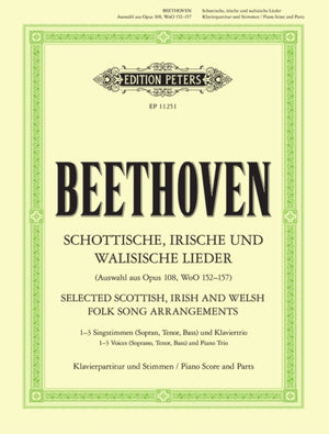 Selected Scottish, Irish and Welsh Folk Song Arrangements Op. 108, WoO 152-157