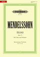 Book cover of: Elias (Elijah) Op. 70