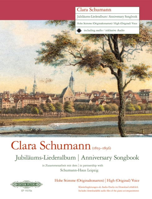 Book cover of: Clara Schumann Anniversary Songbook (High Voice)