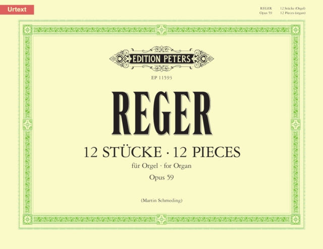 Book cover of: Twelve Pieces Op. 59