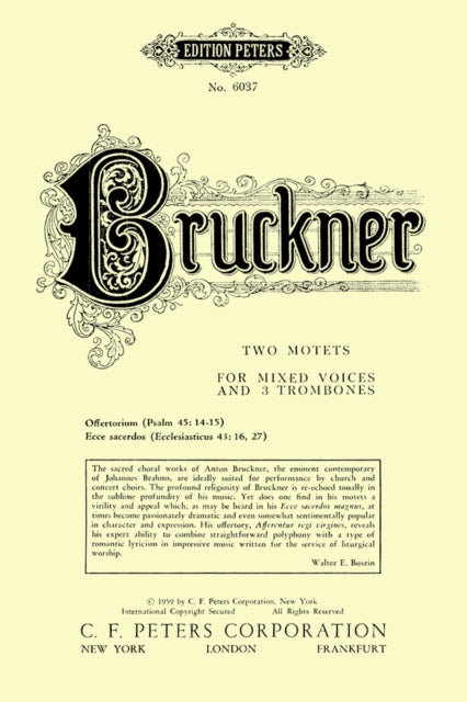 Book cover of: 2 Motets