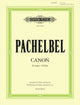 Book cover of: Canon in D (Arranged for Violin and Piano)