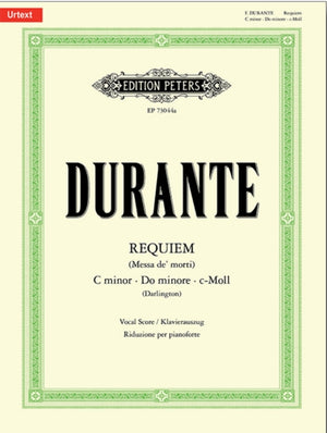 Requiem (Messa de' morti) C minor