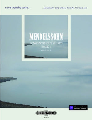 more than the score...Mendelssohn: Songs Without Words No. 1