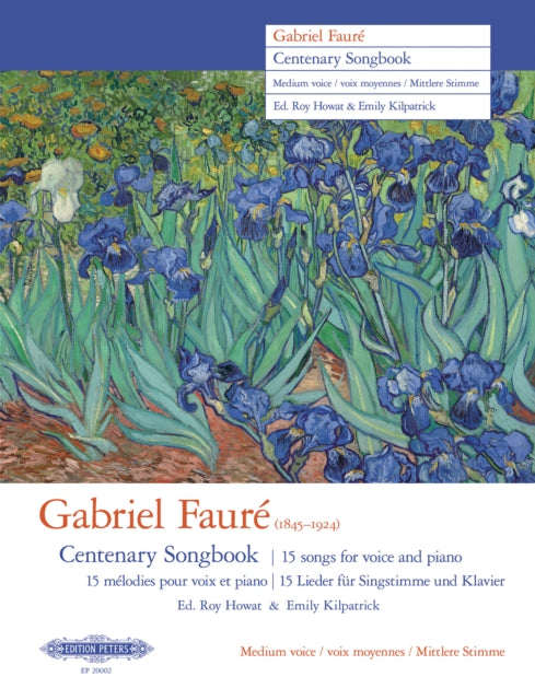Book cover of: Gabriel Faure Centenary Songbook (Medium Voice)