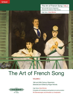 Art of French Song, Vol. 2 High Voice