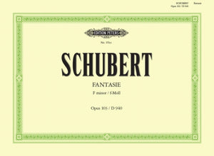 Fantasia in F minor Op. 103 (D940) for Piano Duet
