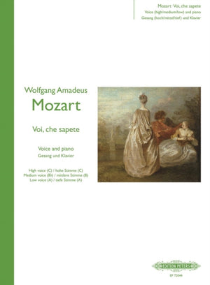 Voi che sapete from "Marriage of Figaro"