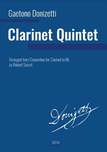 Book cover of: Clarinet Quintet
