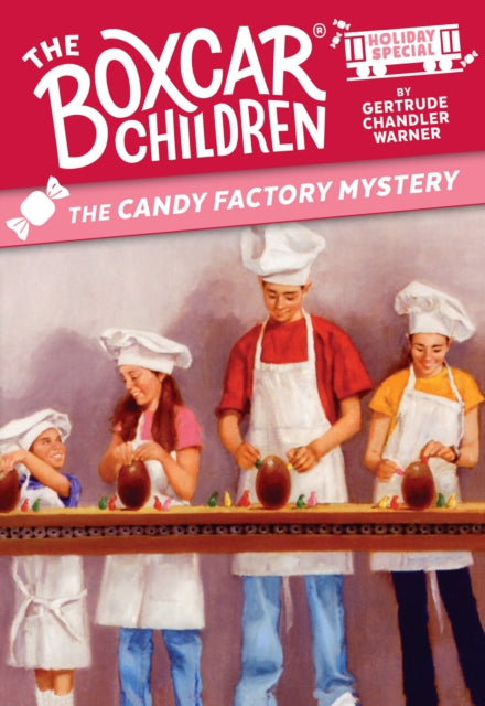 Book cover of: Candy Factory Mystery. By: Gertrude Chandler Warner