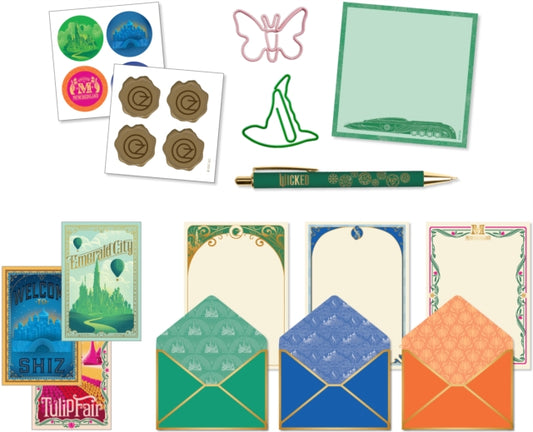 Book cover of: Wicked Deluxe Stationery Set