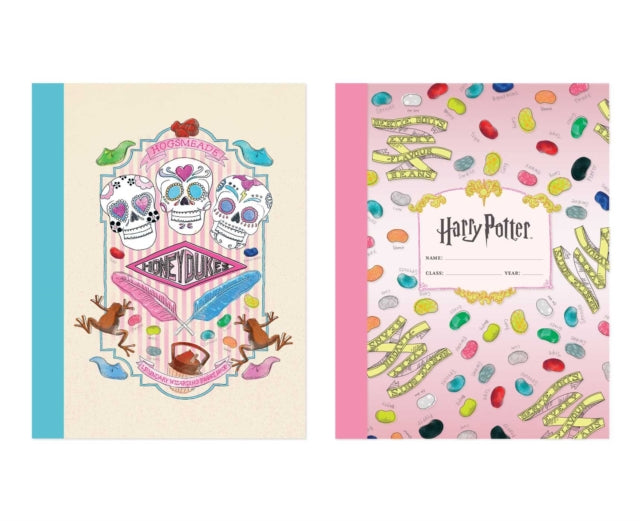 Harry Potter: Honeydukes Composition Notebook Set (Set of 2) 9798337400211 Insight Insight Editions