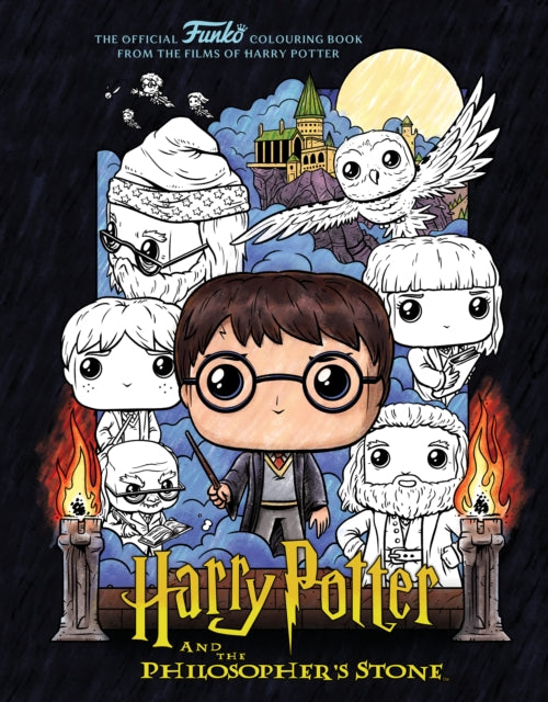 Book cover of: Funko Pop! Harry Potter Philosopher's Stone Colouring Book