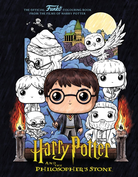 Funko Pop! Harry Potter Philosopher's Stone Colouring Book