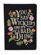 Book cover of: Wicked Embroidered Journal