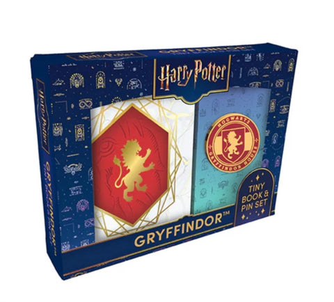 Harry Potter: Gryffindor Tiny Book and Pin Set