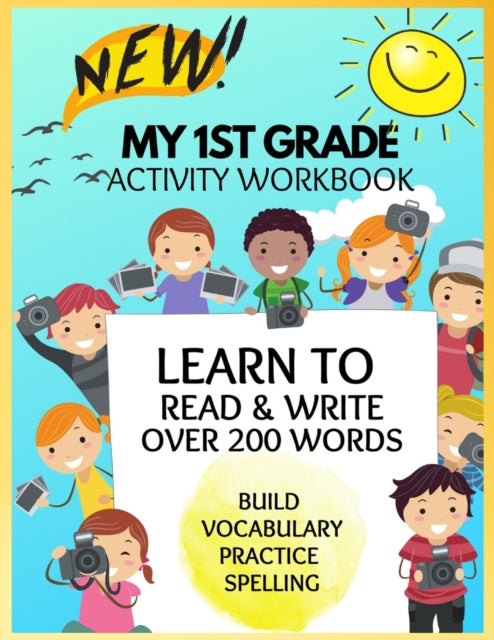 Book cover of: New 1st Grade Sight Words Activity Book