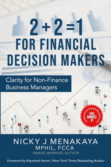 Book cover of: 2 + 2 = 1 For Financial Decision Makers