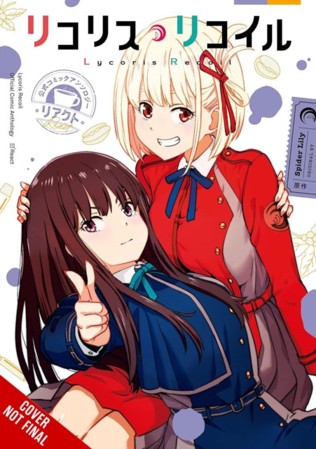Book cover of: Lycoris Recoil Official Comic Anthology: React