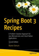 Book cover of: Spring Boot 3 Recipes. By: Marten Deinum