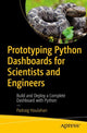 Book cover of: Prototyping Python Dashboards for Scientists and Engineers. By: Padraig Houlahan
