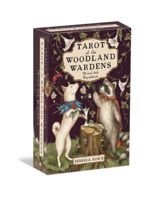 Book cover of: Tarot of the Woodland Wardens. By: Jessica Roux